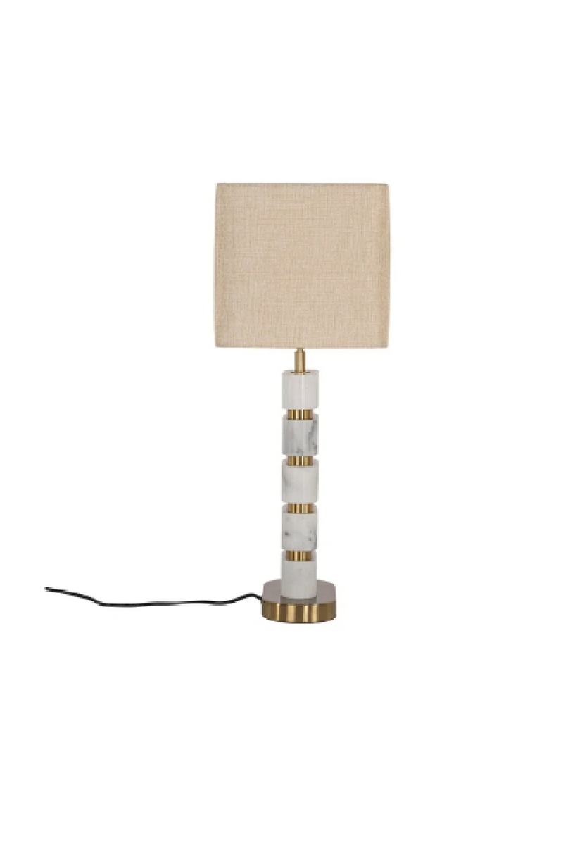Marble Base Table Lamp | OROA Lenore | Oroatrade.com