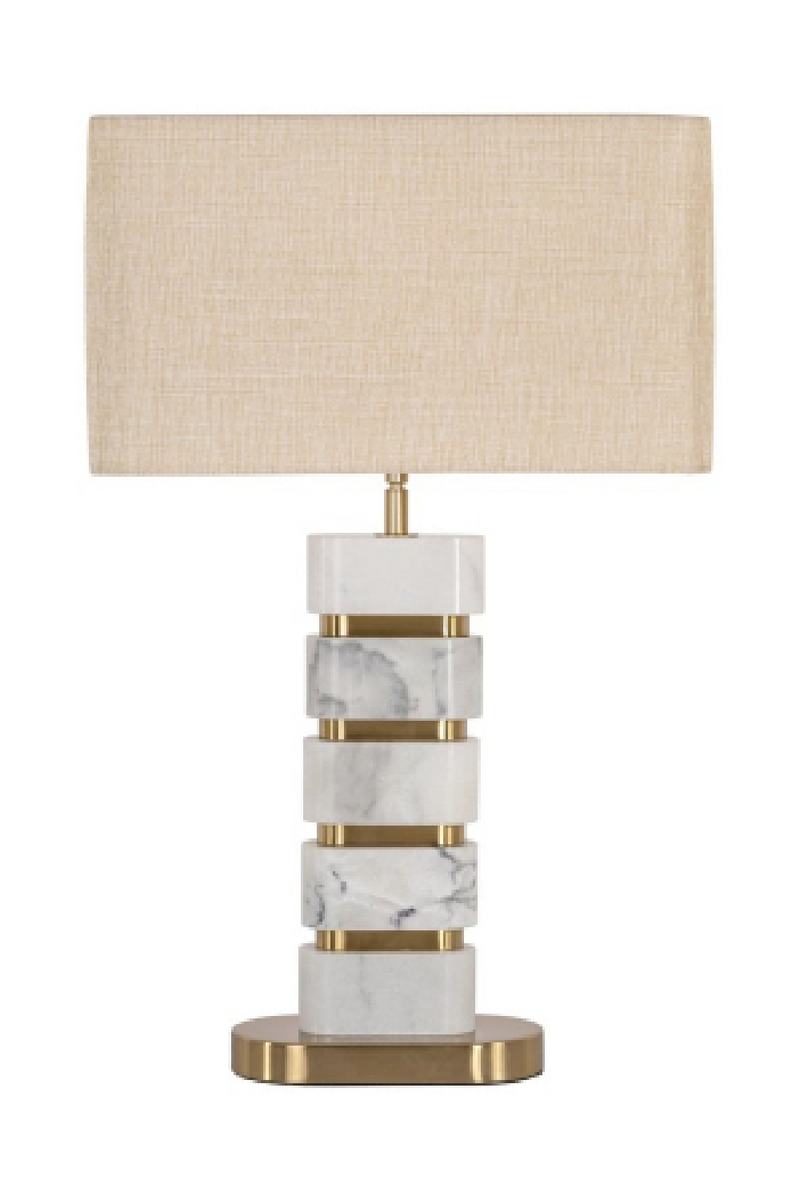 Marble Base Table Lamp | OROA Lenore | Oroatrade.com