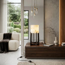 Cylindrical Marble Table Lamp S | Richmond Interiors Loura