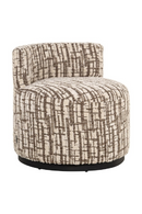 Cream Printed Accent Chair | Richmond Interiors Franny | Oroatrade.com