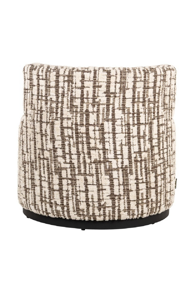 Cream Printed Accent Chair | Richmond Interiors Franny | Oroatrade.com