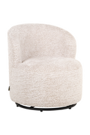 Cream Kid's Swivel Chair | Richmond Interiors Jackie | Oroatrade.com