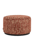 Cylindrical Upholstered Pouf L | Richmond Interiors Lexie | Oroatrade.com