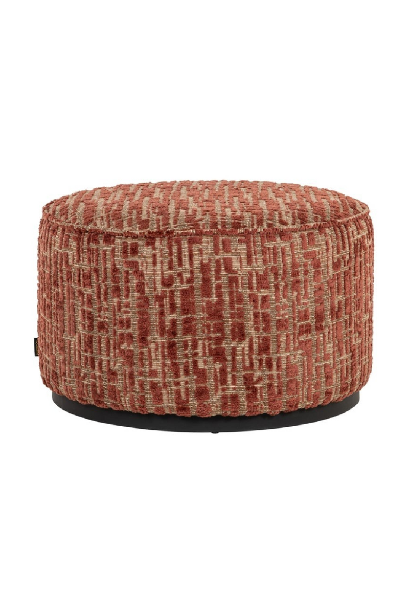 Cylindrical Upholstered Pouf L | Richmond Interiors Lexie | Oroatrade.com
