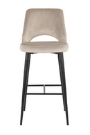Khaki Cut-Out Bar Stool | Richmond Interiors Tabitha | Oroatrade.com