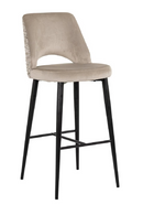 Khaki Cut-Out Bar Stool | Richmond Interiors Tabitha | Oroatrade.com