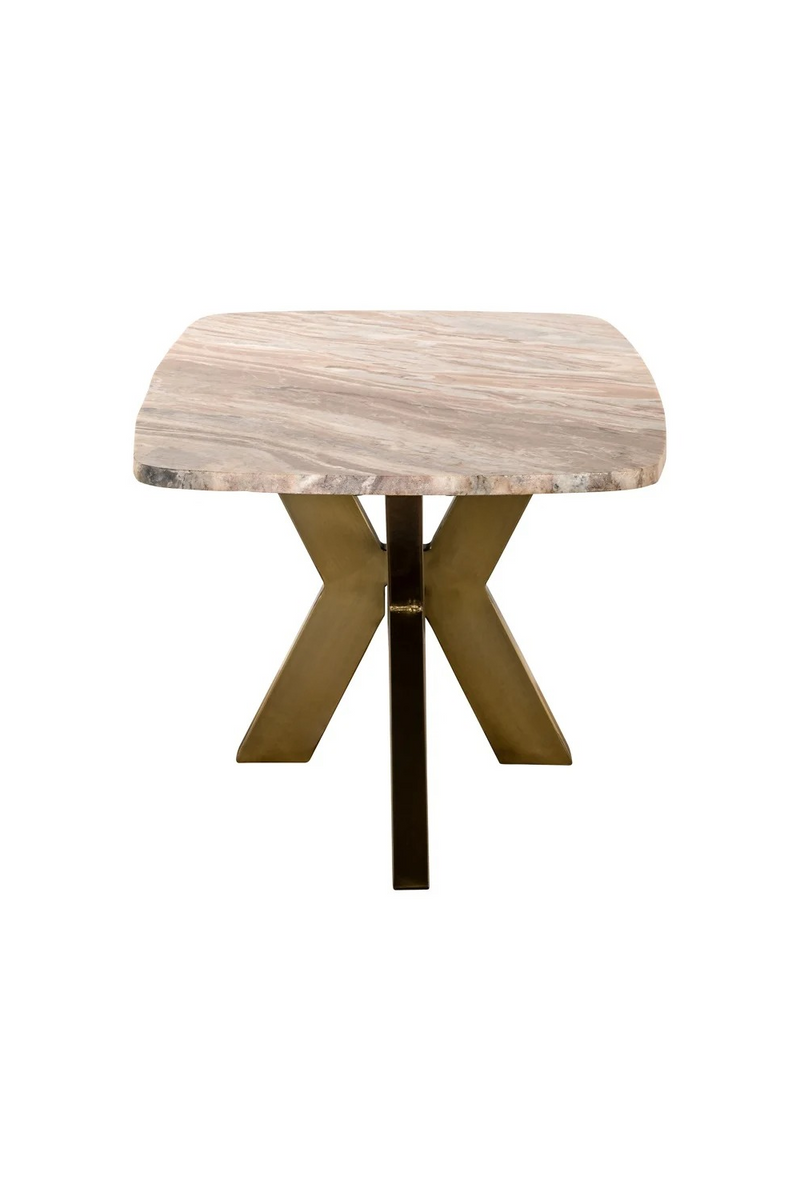 Brass Base Marble Coffee Table | Richmond Interiors Bottega | Oroatrade.com