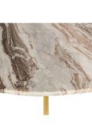 Round Marble Brass Dining Table | Richmond Interiors Bottega | Oroatrade.com