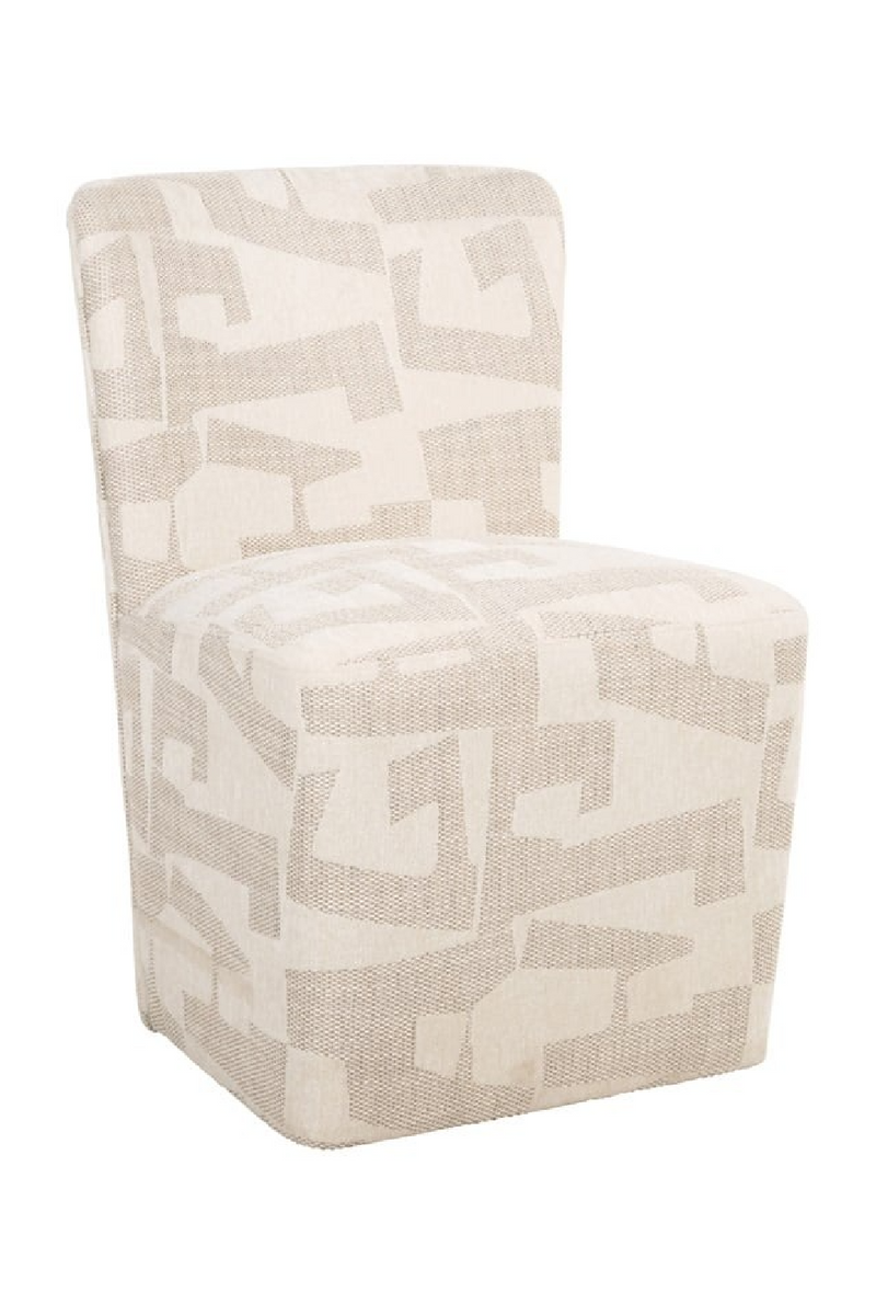 Beige Wheeled Accent Chair | Richmond Interiors Lorain | Oroatrade.com