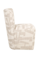 Beige Wheeled Accent Chair | Richmond Interiors Lorain | Oroatrade.com