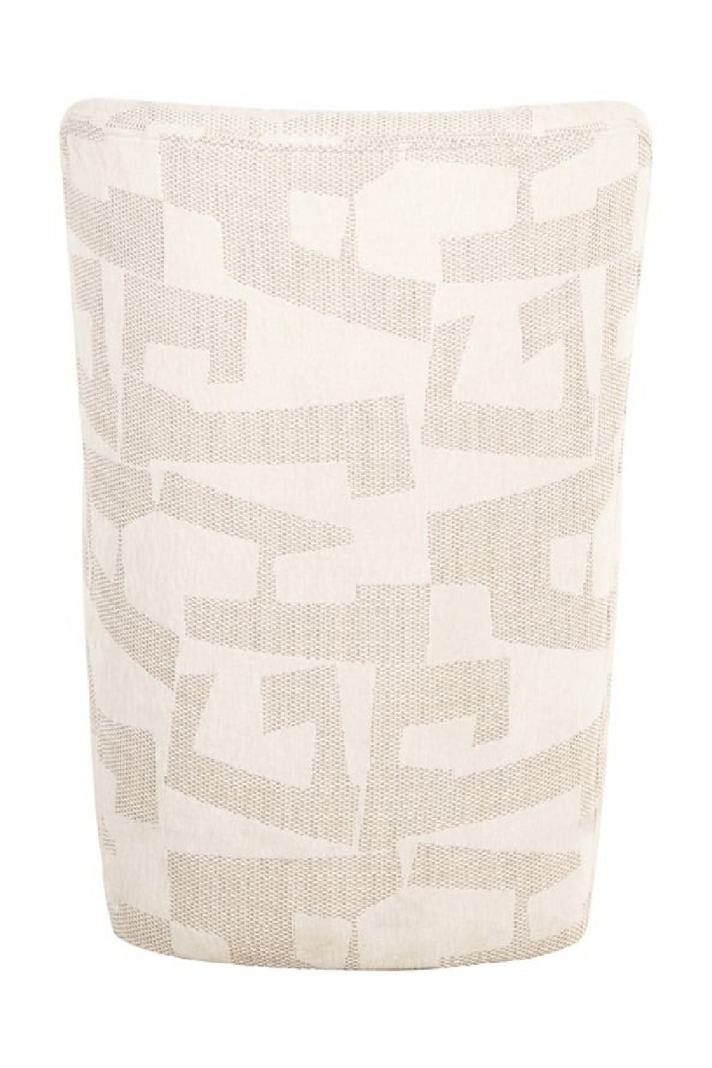 Beige Wheeled Accent Chair | Richmond Interiors Lorain | Oroatrade.com