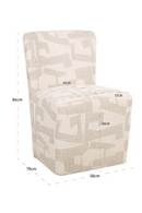 Beige Wheeled Accent Chair | Richmond Interiors Lorain | Oroatrade.com