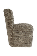 Gray Upholstered Wheeled Chair | Richmond Interiors Lorain | Oroatrade.com