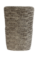 Gray Upholstered Wheeled Chair | Richmond Interiors Lorain | Oroatrade.com