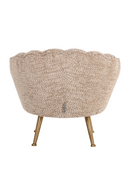Beige Scalloped Kid's Lounge Chair | Richmond Interiors Charly | Oroatrade.com