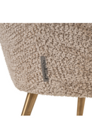 Beige Scalloped Kid's Lounge Chair | Richmond Interiors Charly | Oroatrade.com