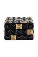 Faceted Black Storage Box | Richmond Interiors Velicia | Oroatrade.com