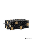 Faceted Black Storage Box | Richmond Interiors Velicia | Oroatrade.com