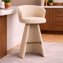 Textured Fabric Bar Stool | Richmond Interiors Gatsbi