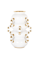 White Stoneware Vase | Richmond Interiors Pippy | Oroatrade.com