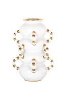 White Stoneware Vase | Richmond Interiors Pippy | Oroatrade.com