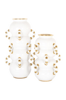 White Stoneware Vase | Richmond Interiors Pippy | Oroatrade.com