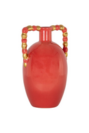 Orange Stoneware Vase | Richmond Interiors Davita | Oroatrade.com