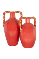 Orange Stoneware Vase | Richmond Interiors Davita | Oroatrade.com