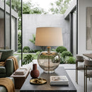 Amber Glass Table Lamp | Richmond Interiors Jazzy