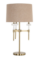 Brushed Gold Table Lamp | Richmond Interiors Josie | Oroatrade.com