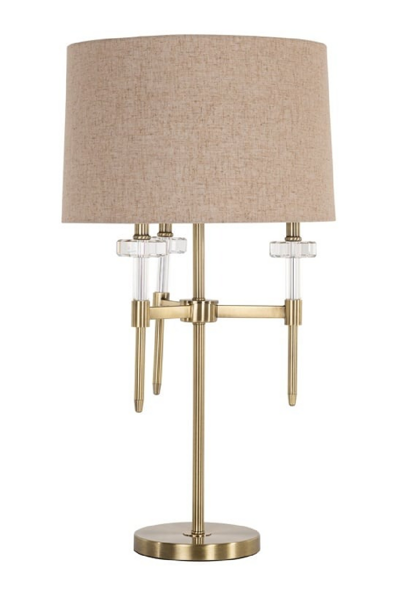 Brushed Gold Table Lamp | Richmond Interiors Josie | Oroatrade.com