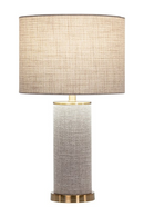 Beige Linen Table Lamp | Richmond Interiors Joline | Oroatrade.com