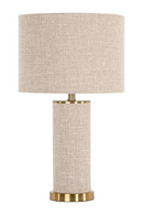 Beige Linen Table Lamp | Richmond Interiors Joline | Oroatrade.com