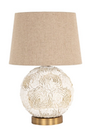 White Shell Table Lamp | Richmond Interiors Jamie | Oroatrade.com