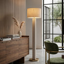 Beige Linen Floor Lamp | Richmond Interiors Joline