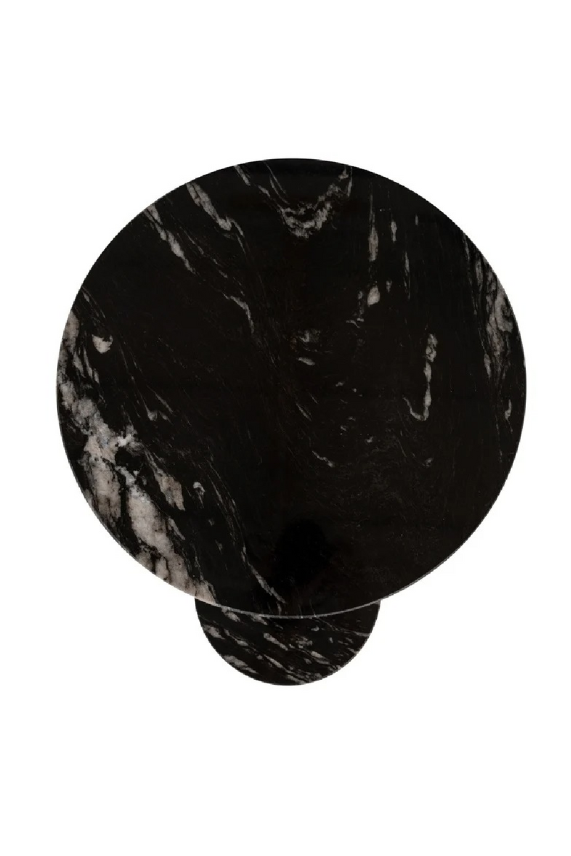 Black Marble Tops End Table | OROA Tibby | Oroatrade.com