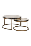 Cast Glass Nested Coffee Tables (2) | Richmond Interiors Cleo | Oroatrade.com