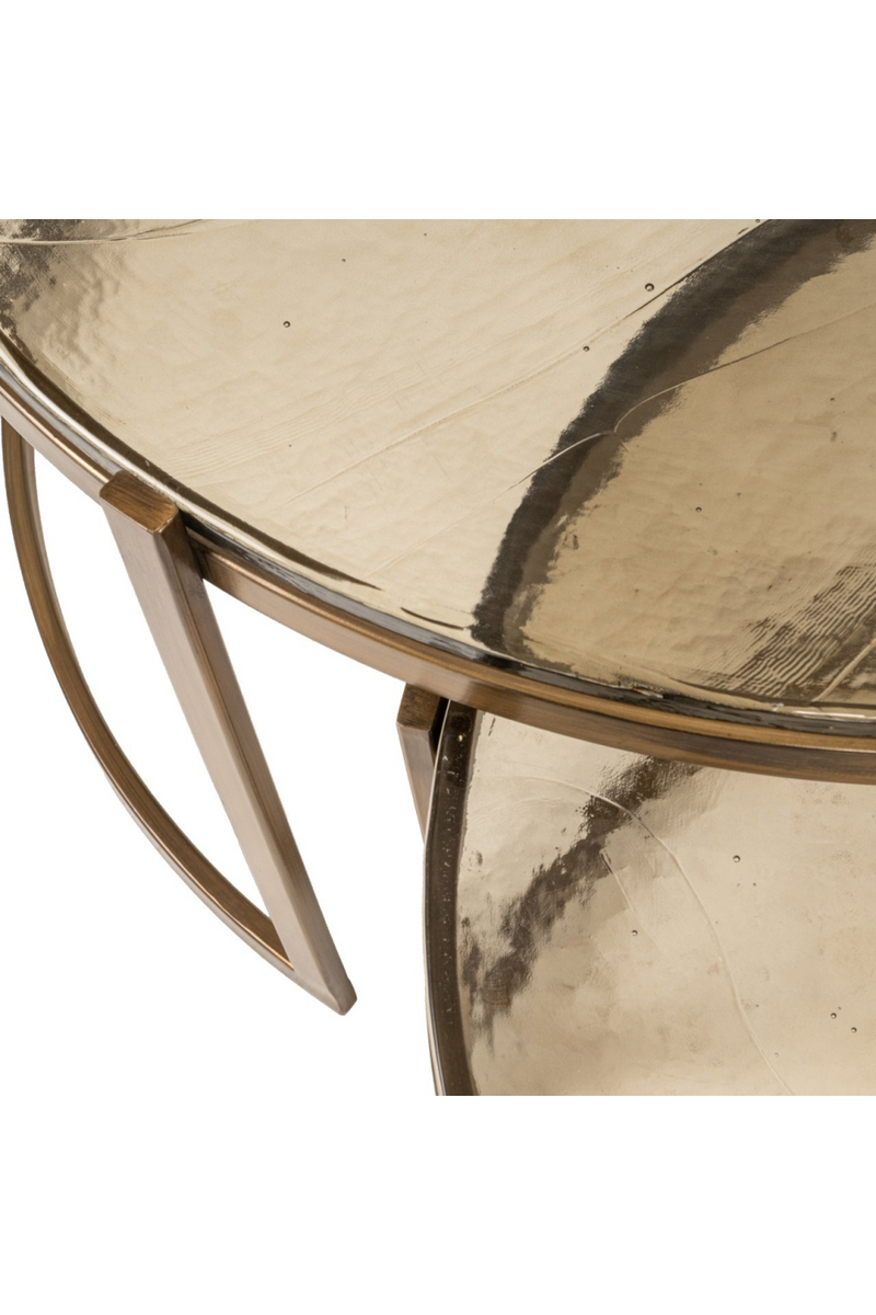 Cast Glass Nested Coffee Tables (2) | Richmond Interiors Cleo | Oroatrade.com