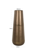 Antique Brass Vase | Richmond Interiors Kenza | Oroatrade.com