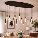 13 Tubular Lamps Chandelier | Richmond Interiors Oxley