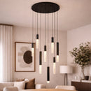 8 Tubular Lamps Chandelier | Richmond Interiors Oxley