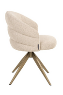 Cream Upholstered Swivel Chair | Richmond Interiors Zendaya | Oroatrade.com