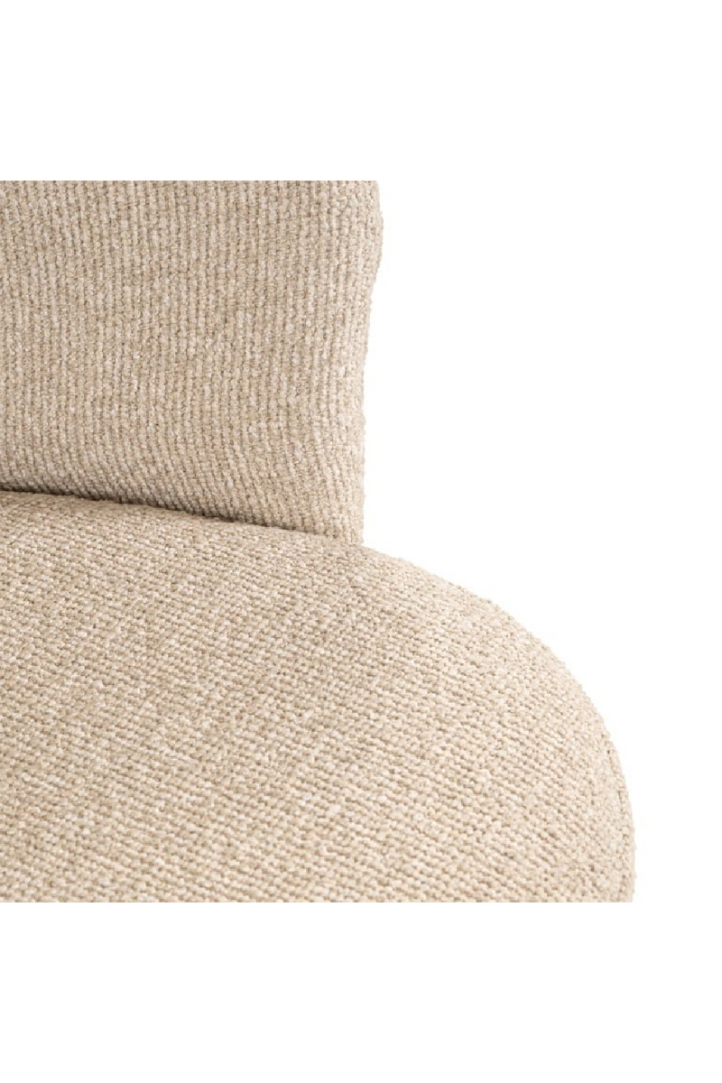Cream Upholstered Swivel Chair | Richmond Interiors Zendaya | Oroatrade.com