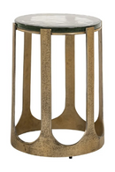 Gold Framed End Table | Richmond Interiors Rixo | Oroatrade.com