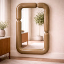 Glossy Gold Mirror | Richmond Interiors Aubry