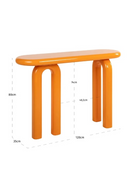 Arched Leg Console Table | Richmond Interiors Rascal | Oroatrade.com