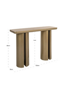 Cylindrical Legs Console Table | Richmond Interiors Whisker | Oroatrade.com