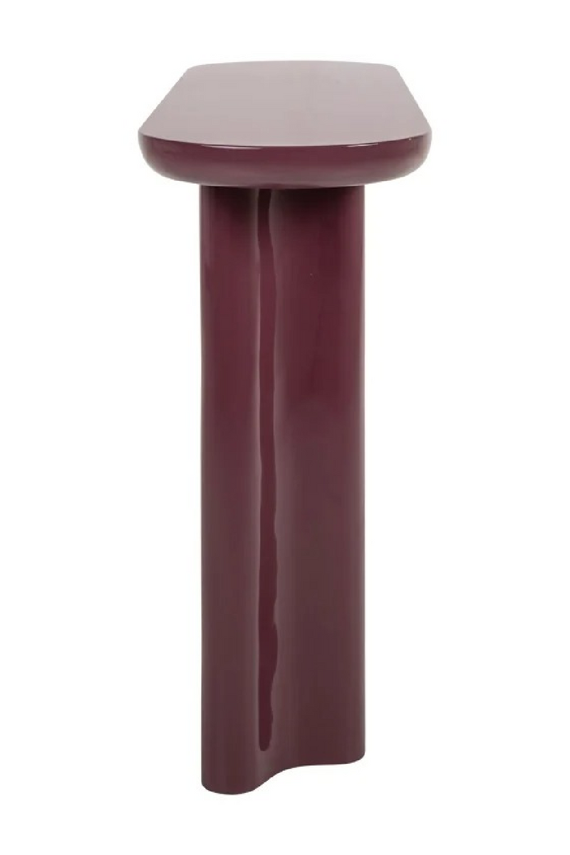 Glossy Fiberglass Console Table | Richmond Interiors Sunny | Oroatrade.com