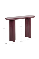 Glossy Fiberglass Console Table | Richmond Interiors Sunny | Oroatrade.com
