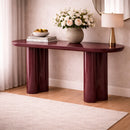 Glossy Fiberglass Console Table | Richmond Interiors Sunny